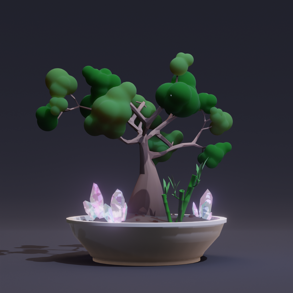 ZENFT Garden Society - Bonsai - Bonsai #8655 - NFT # 8655