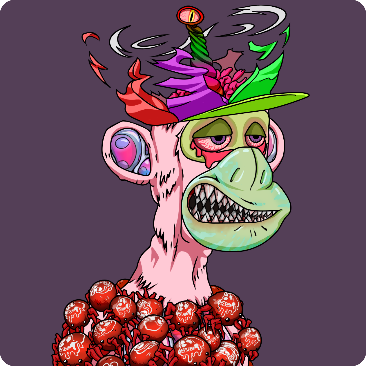 Yuga Labs - Mutant Ape Yacht Club - NFT # 4833