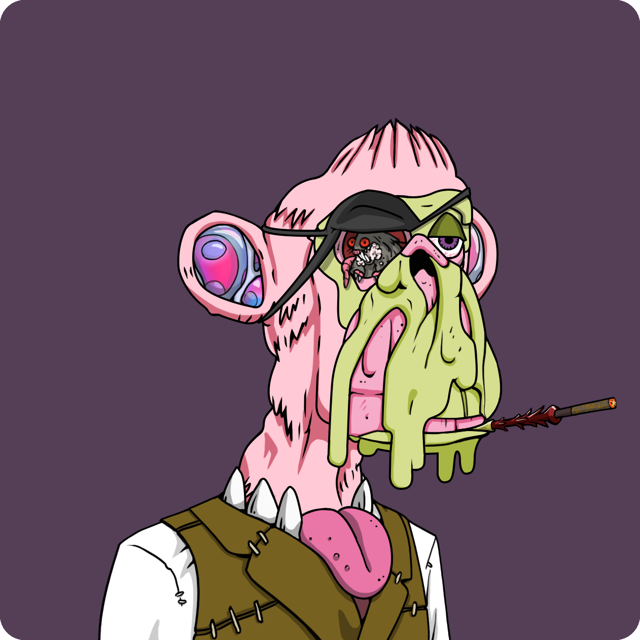 Yuga Labs - Mutant Ape Yacht Club - NFT # 15294