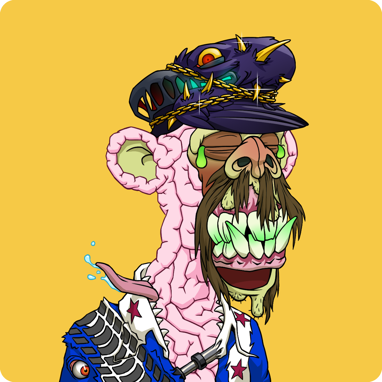 Yuga Labs - Mutant Ape Yacht Club - NFT # 1634