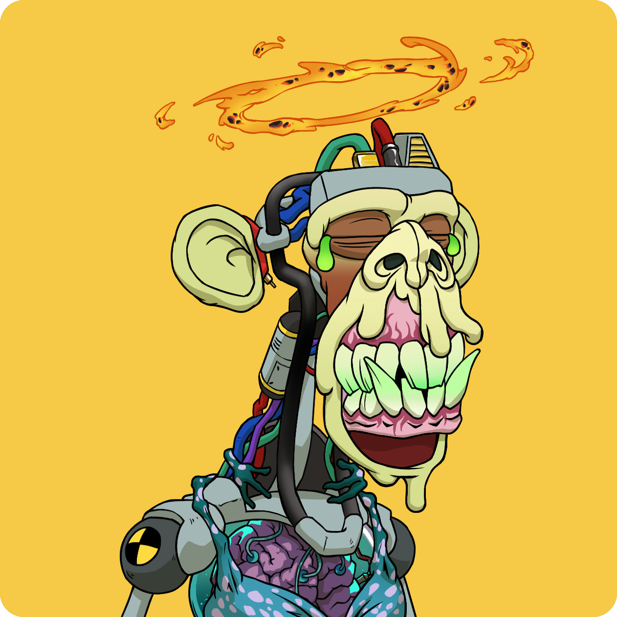 Yuga Labs - Mutant Ape Yacht Club - NFT # 4621