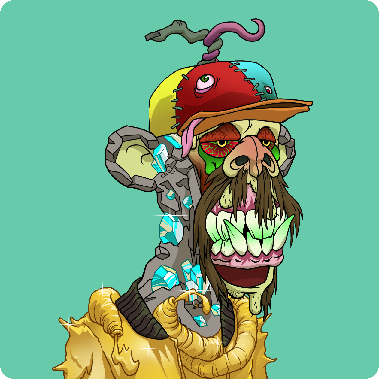 Yuga Labs - Mutant Ape Yacht Club - NFT # 6157