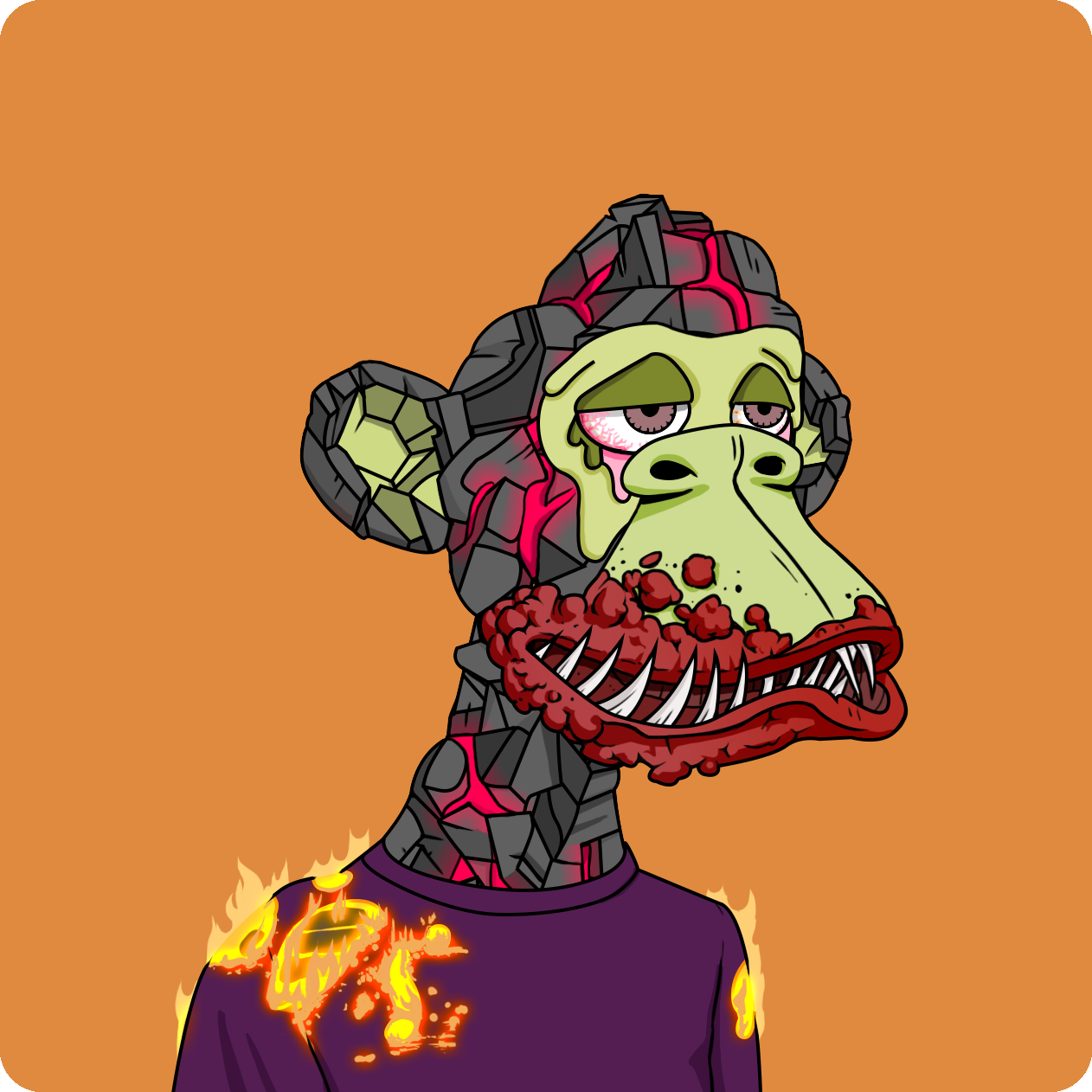 Yuga Labs - Mutant Ape Yacht Club - NFT # 10042