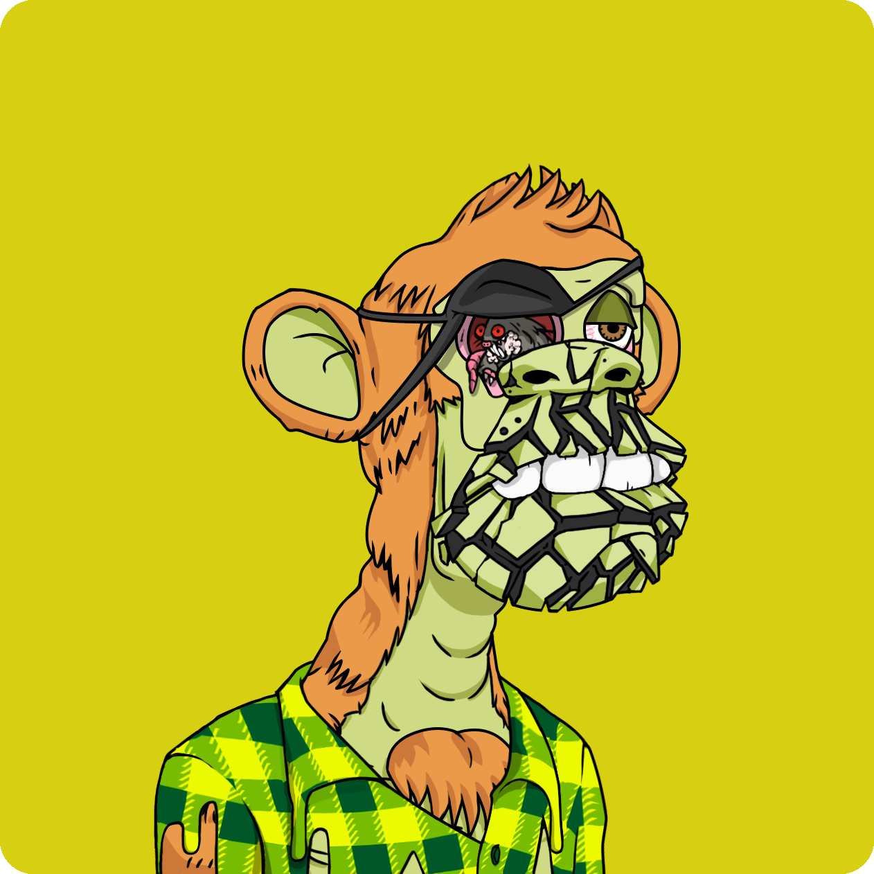 Yuga Labs - Mutant Ape Yacht Club - NFT # 7966