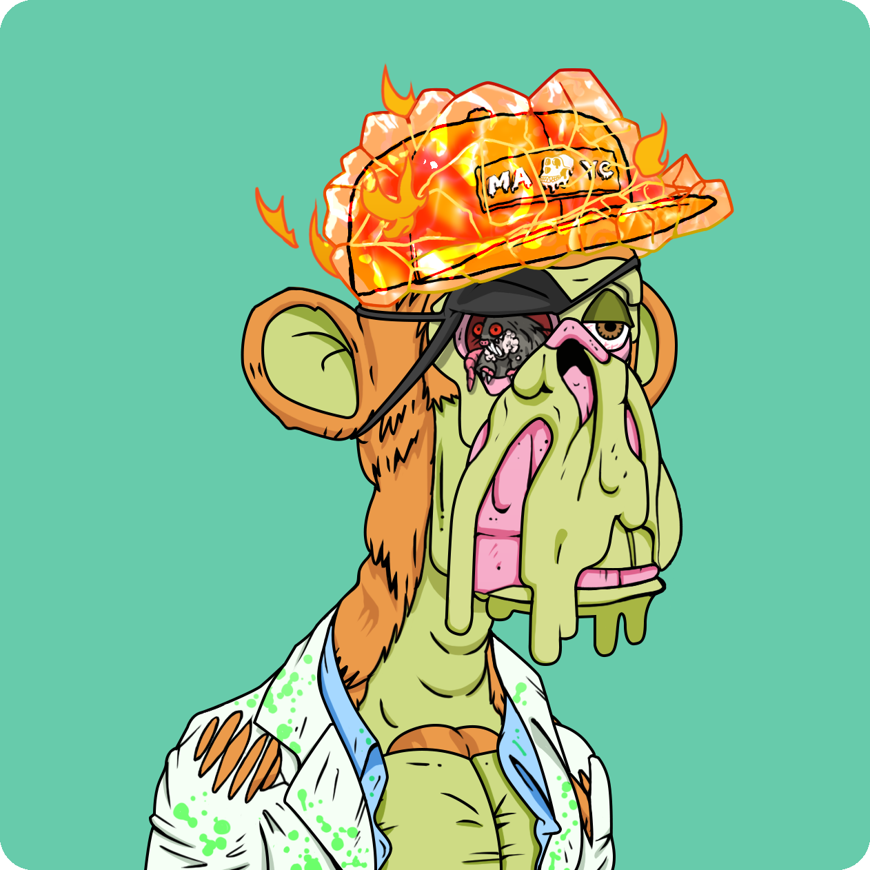 Yuga Labs - Mutant Ape Yacht Club - NFT # 8722