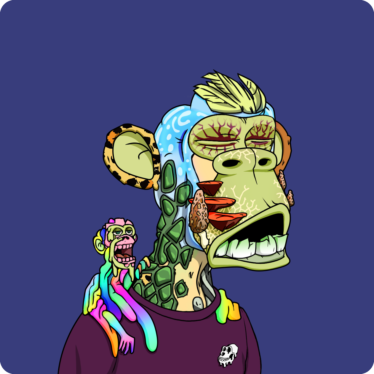 Yuga Labs - Mutant Ape Yacht Club - NFT # 5885