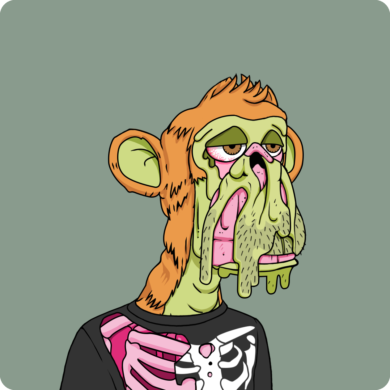 Yuga Labs - Mutant Ape Yacht Club - NFT # 23204