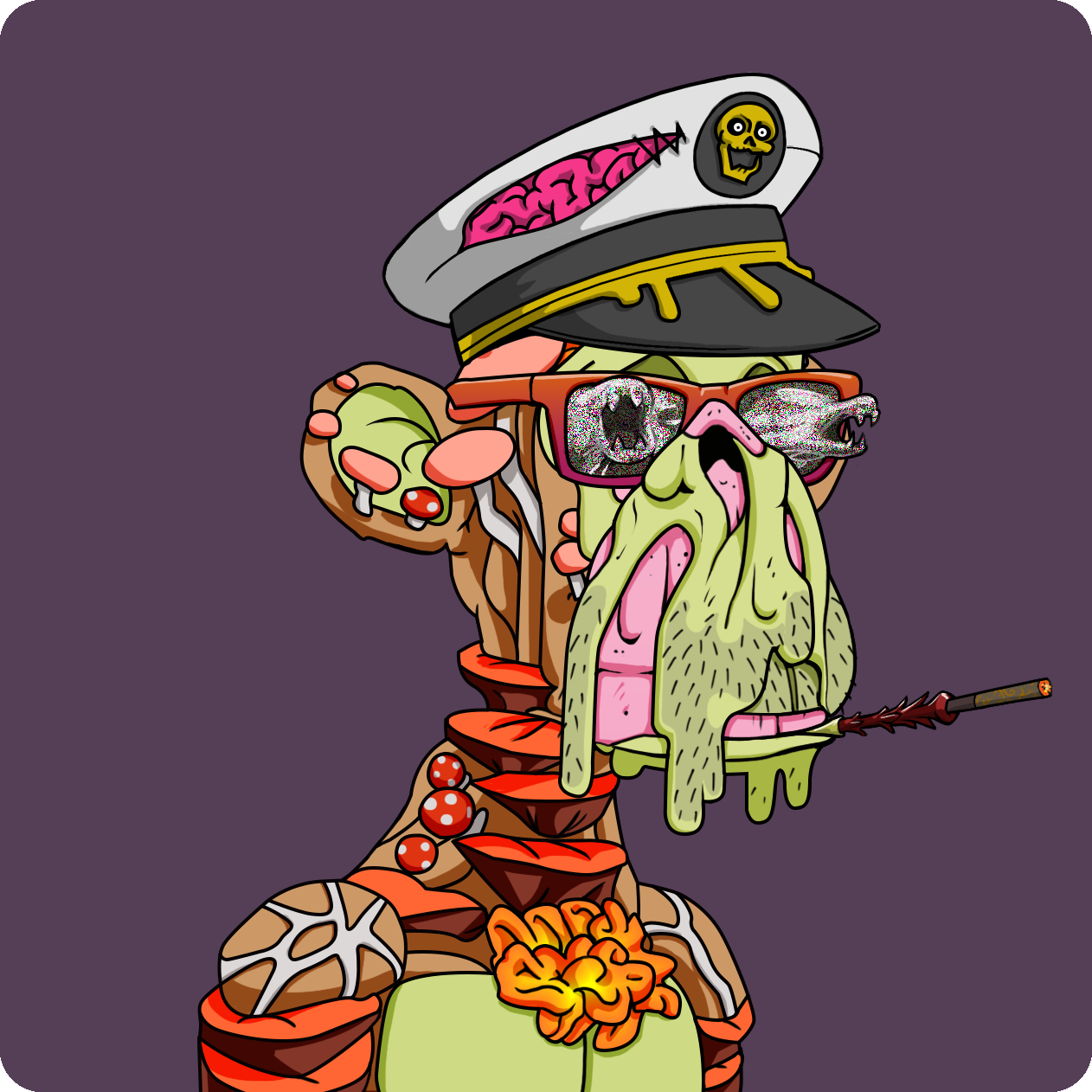 Yuga Labs - Mutant Ape Yacht Club - NFT # 100