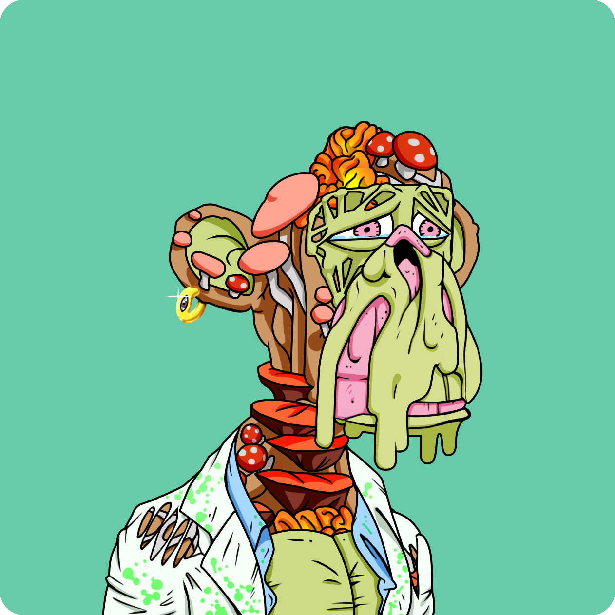 Yuga Labs - Mutant Ape Yacht Club - NFT # 3520