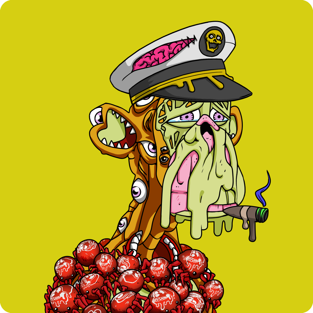 Yuga Labs - Mutant Ape Yacht Club - NFT # 11020