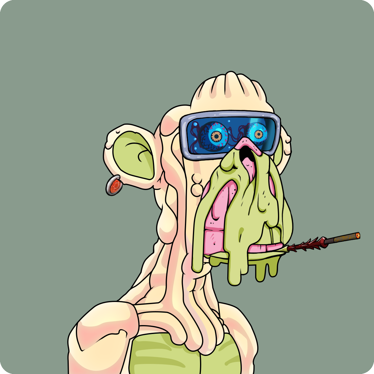 Yuga Labs - Mutant Ape Yacht Club - NFT # 6882