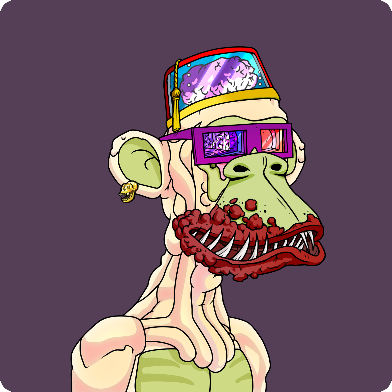 Yuga Labs - Mutant Ape Yacht Club - NFT # 23452