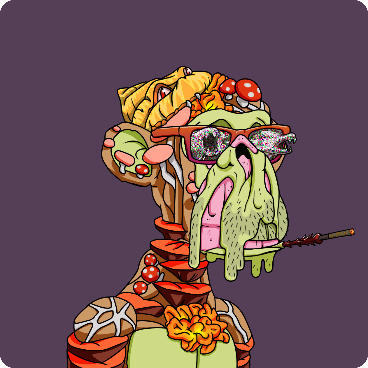 Yuga Labs - Mutant Ape Yacht Club - NFT # 8802