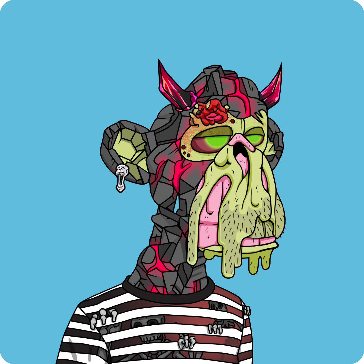 Yuga Labs - Mutant Ape Yacht Club - NFT # 2722