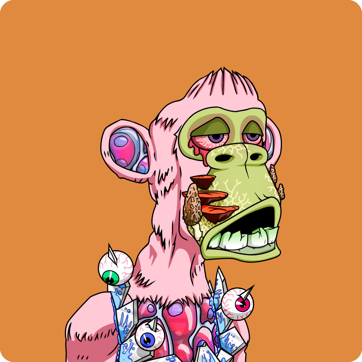 Yuga Labs - Mutant Ape Yacht Club - NFT # 14868