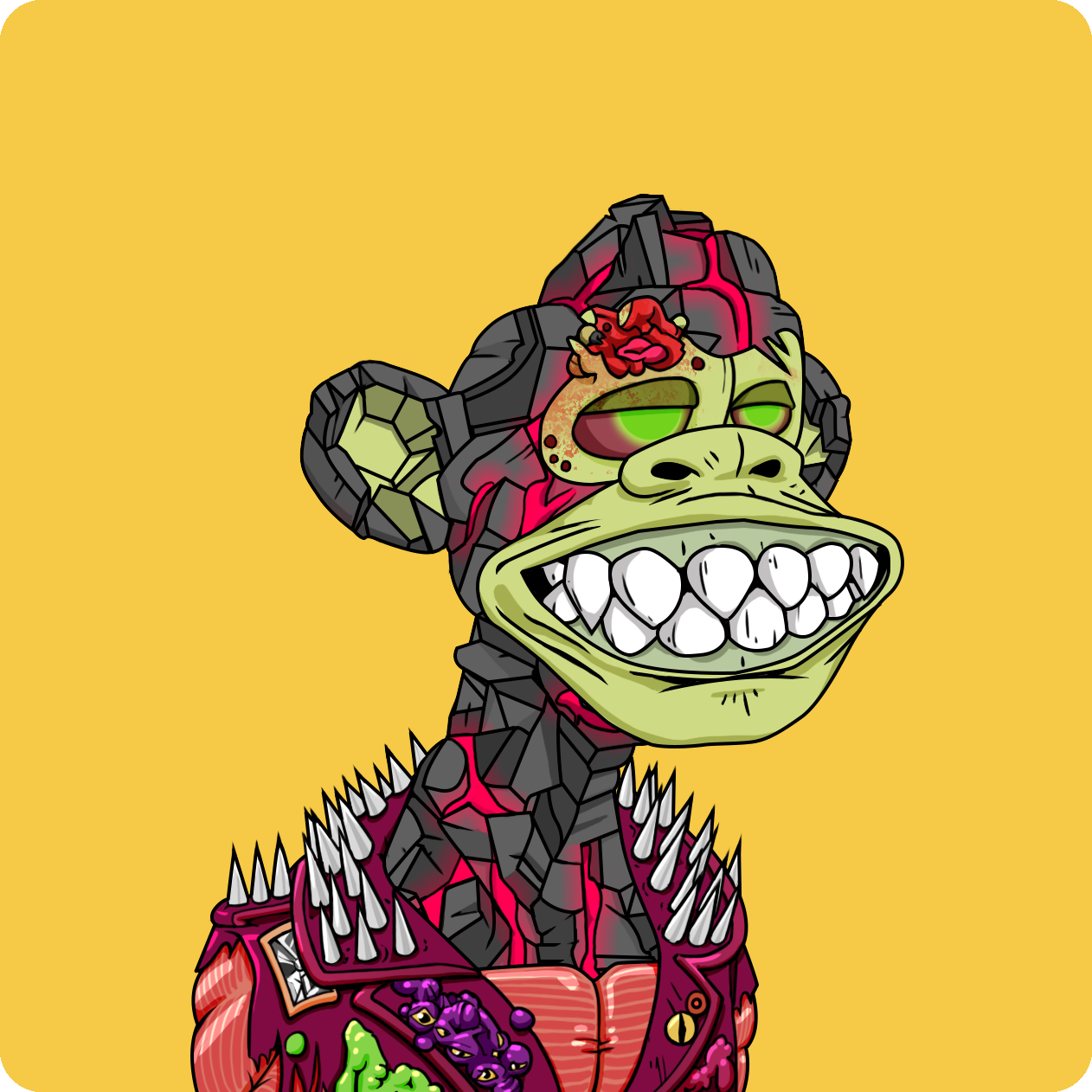 Yuga Labs - Mutant Ape Yacht Club - NFT # 13874