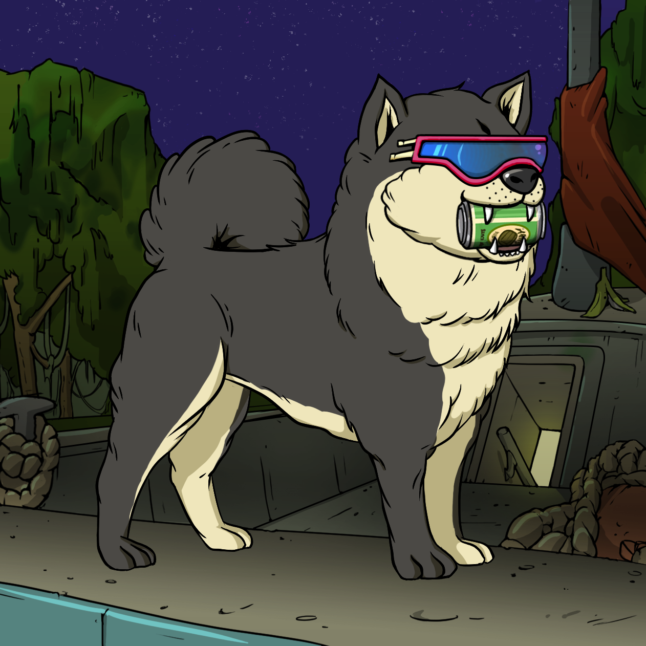 Yuga Labs - Bored Ape Kennel Club - NFT # 9896