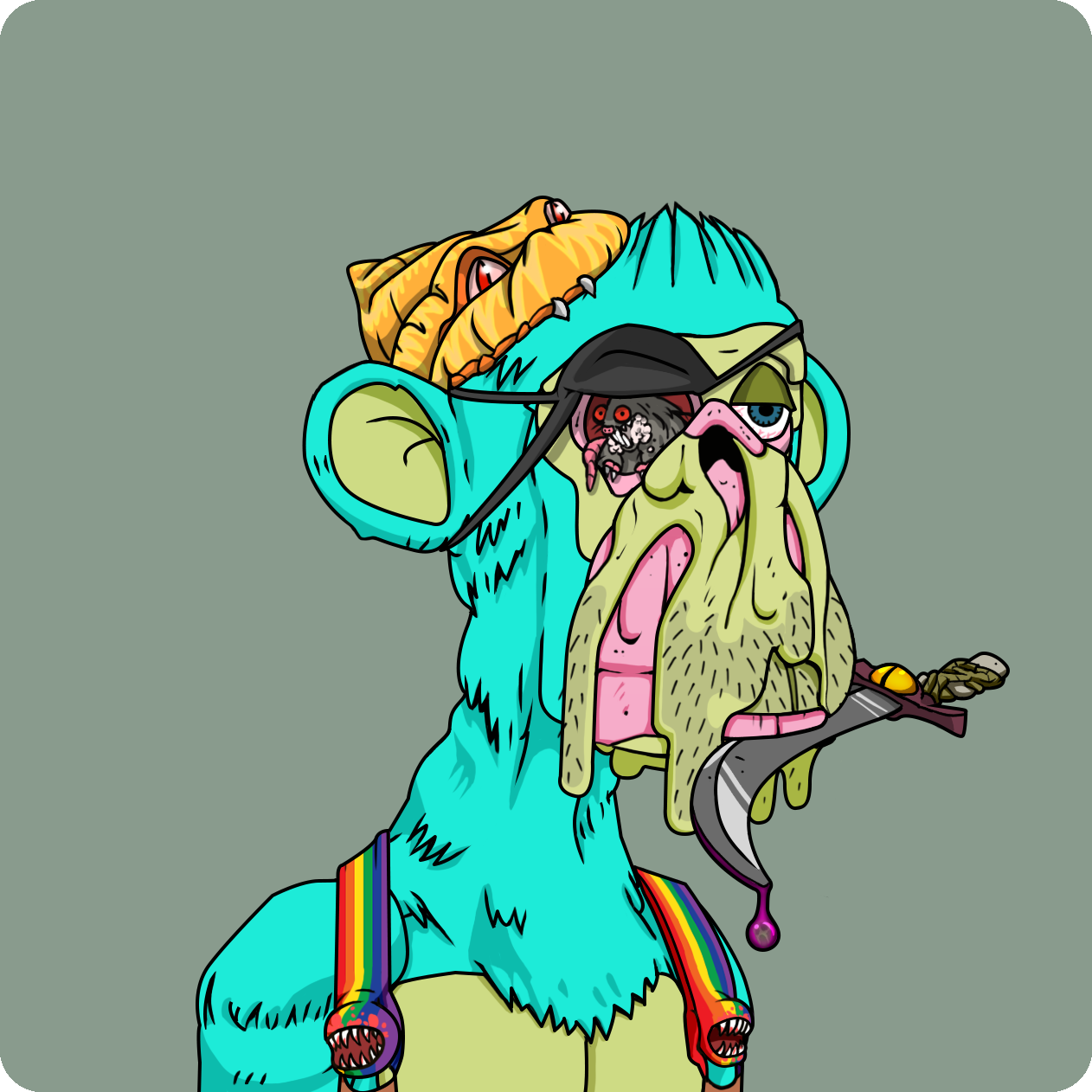 Yuga Labs - Mutant Ape Yacht Club - NFT # 529