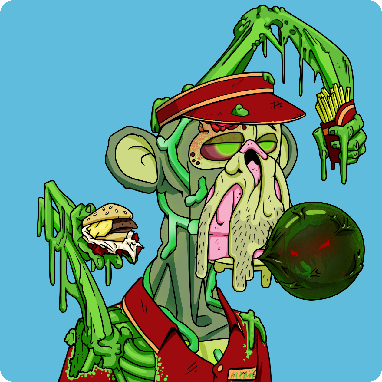 Yuga Labs - Mutant Ape Yacht Club - NFT # 4324