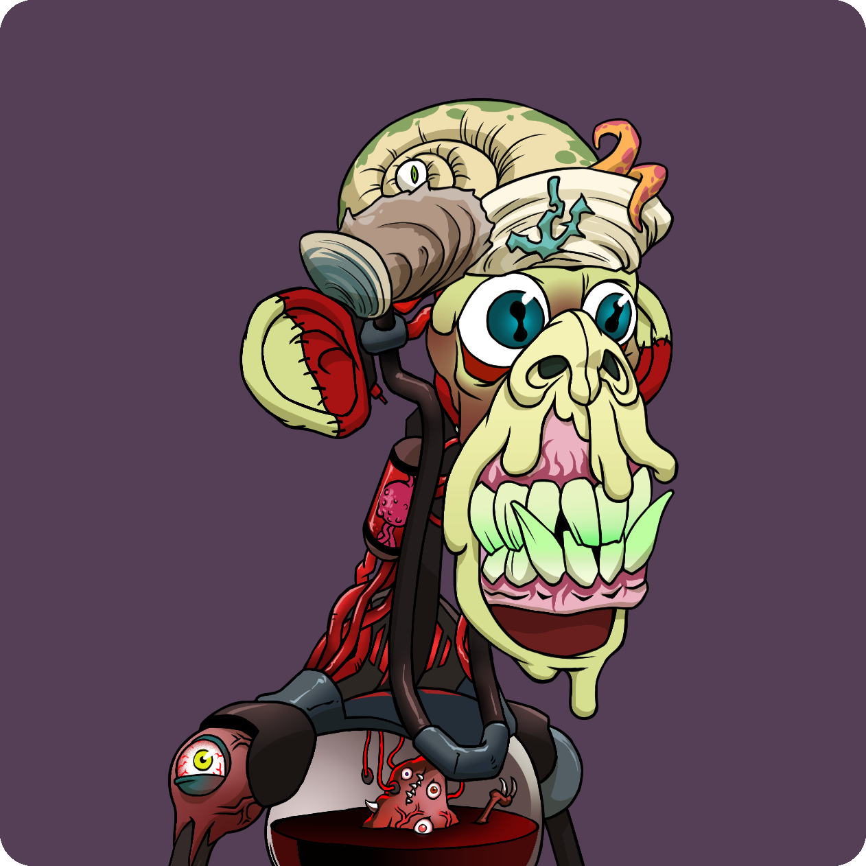 Yuga Labs - Mutant Ape Yacht Club - NFT # 3070