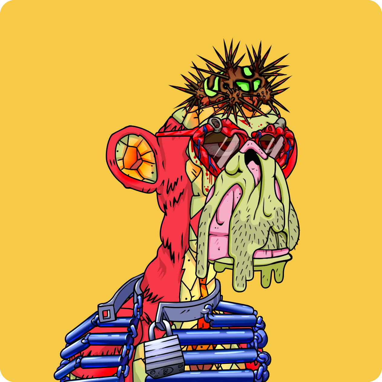 Yuga Labs - Mutant Ape Yacht Club - NFT # 17536