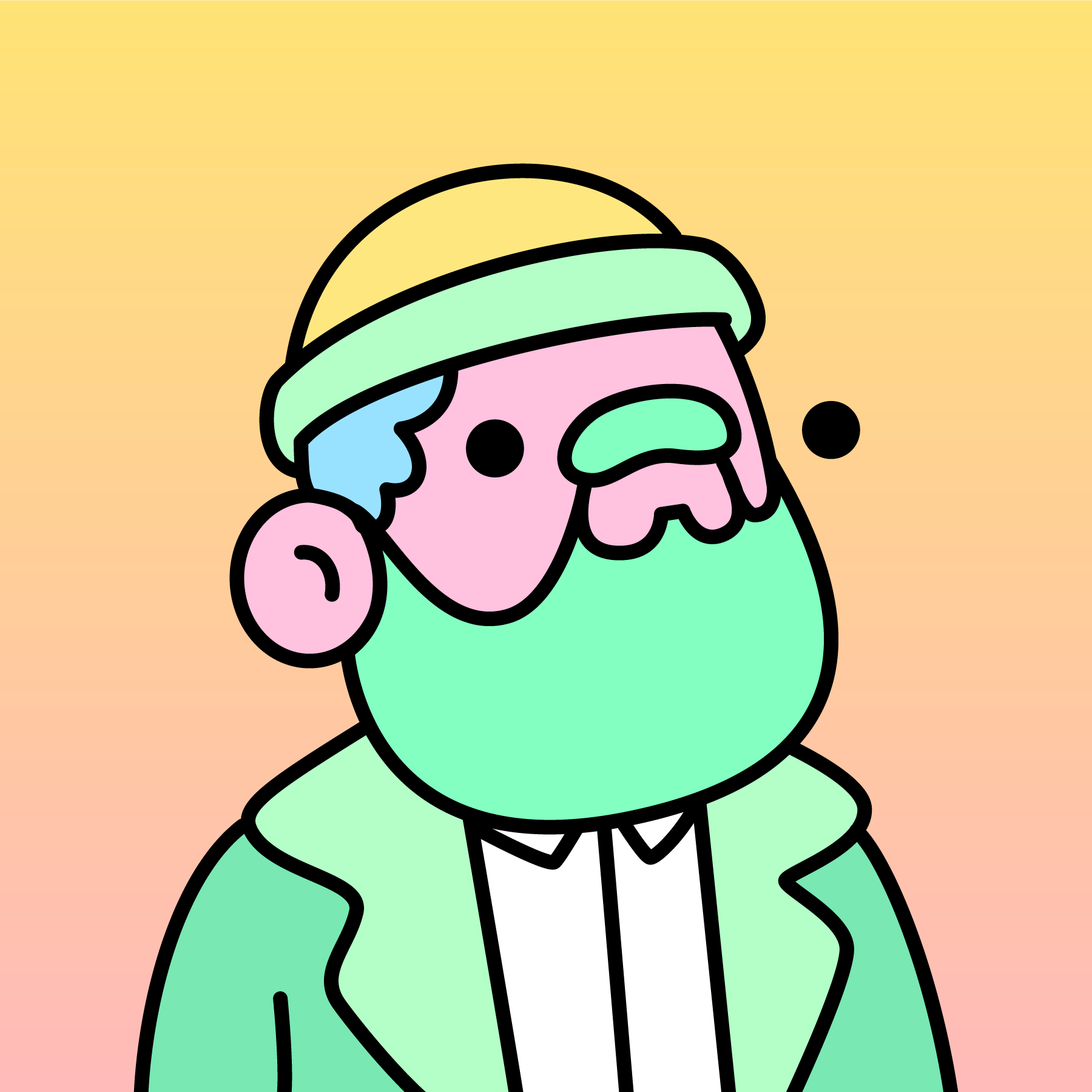 The Doodles Founders - Doodles - Doodle #6698 - NFT # 6698