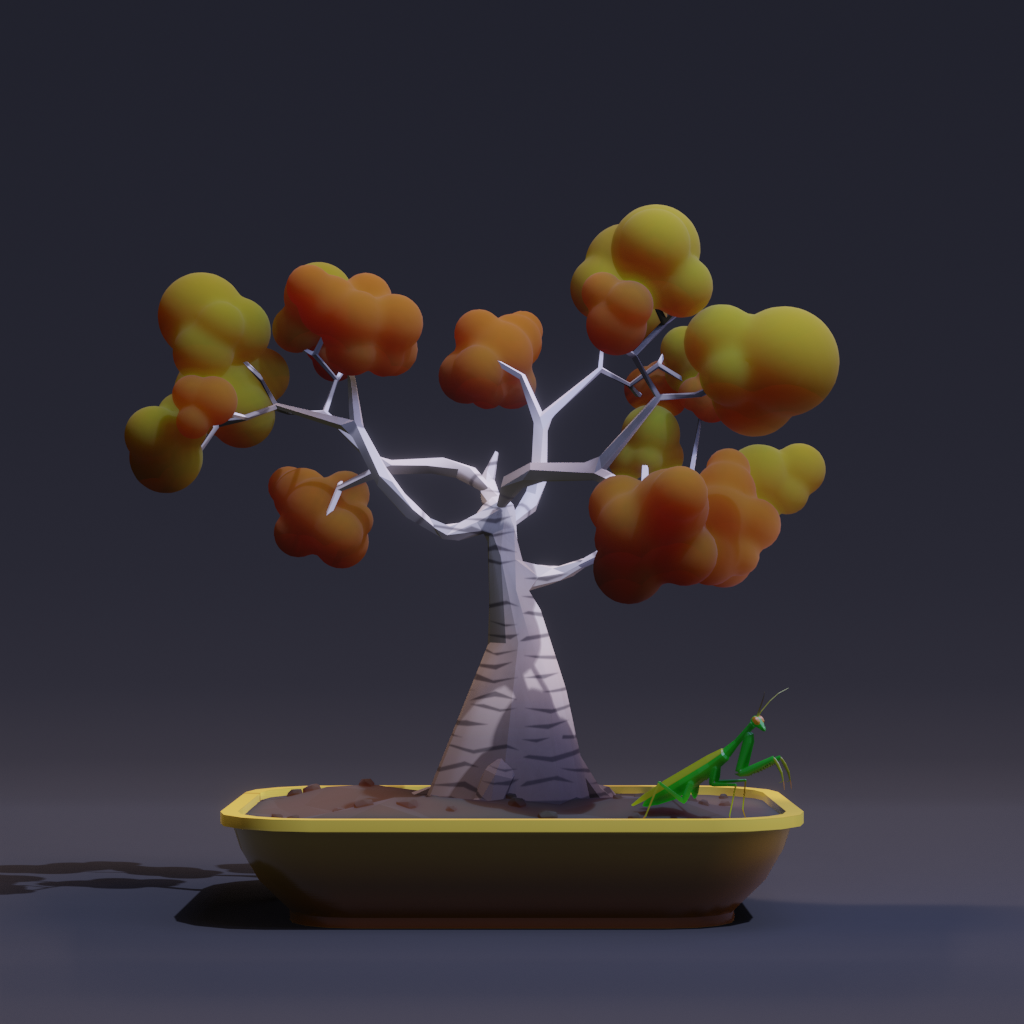 ZENFT Garden Society - Bonsai - Bonsai #8741 - NFT # 8741