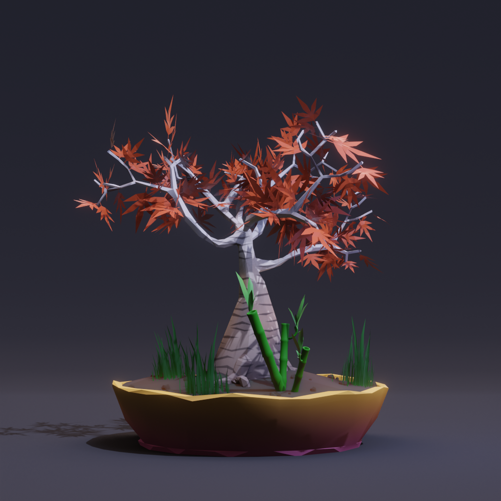 ZENFT Garden Society - Bonsai - Bonsai #8448 - NFT # 8448