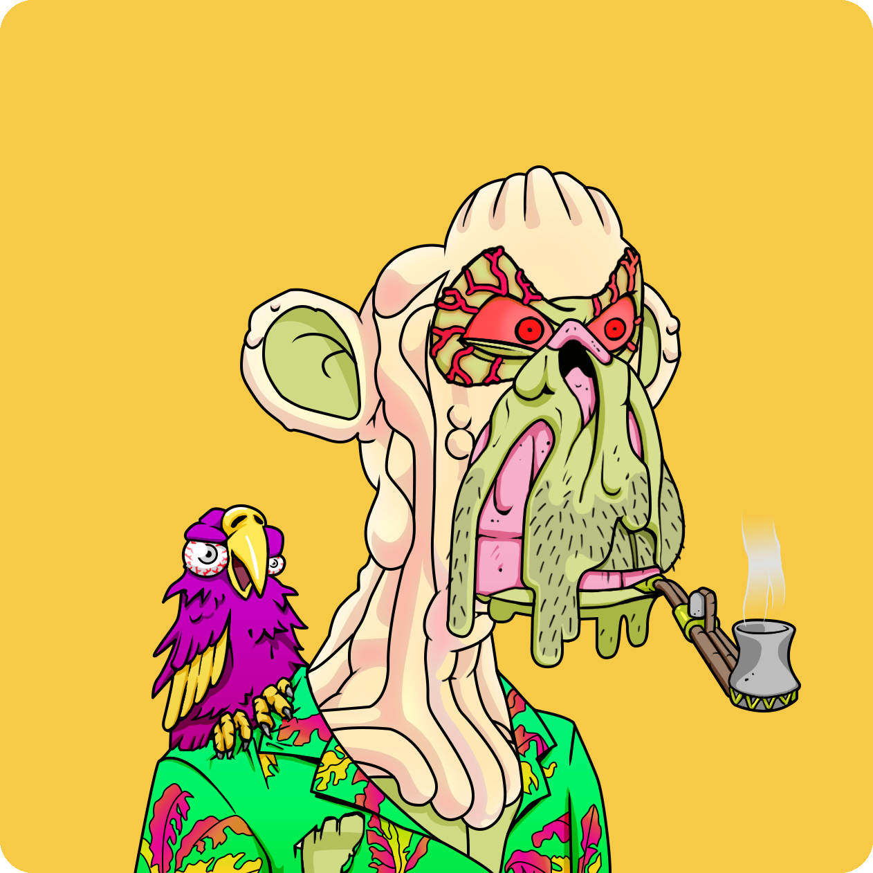 Yuga Labs - Mutant Ape Yacht Club - NFT # 7422