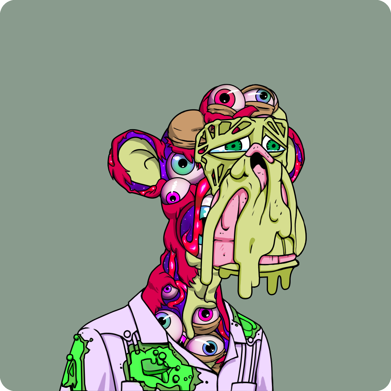 Yuga Labs - Mutant Ape Yacht Club - NFT # 27196