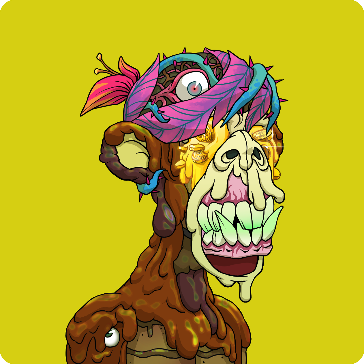 Yuga Labs - Mutant Ape Yacht Club - NFT # 2143