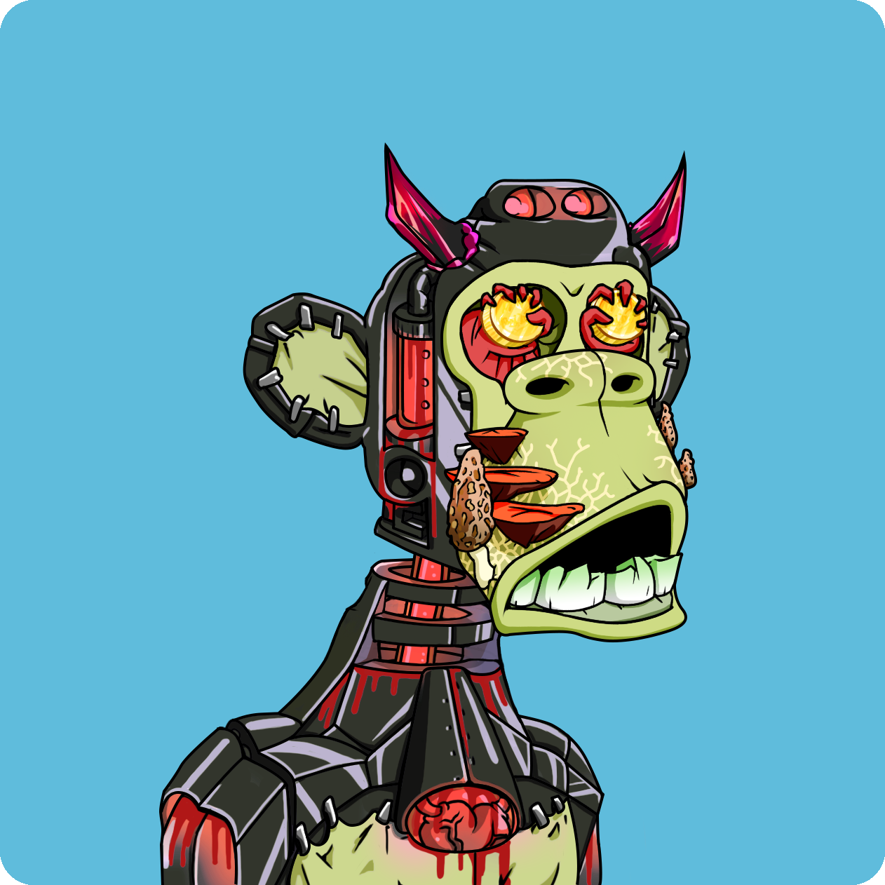 Yuga Labs - Mutant Ape Yacht Club - NFT # 3990