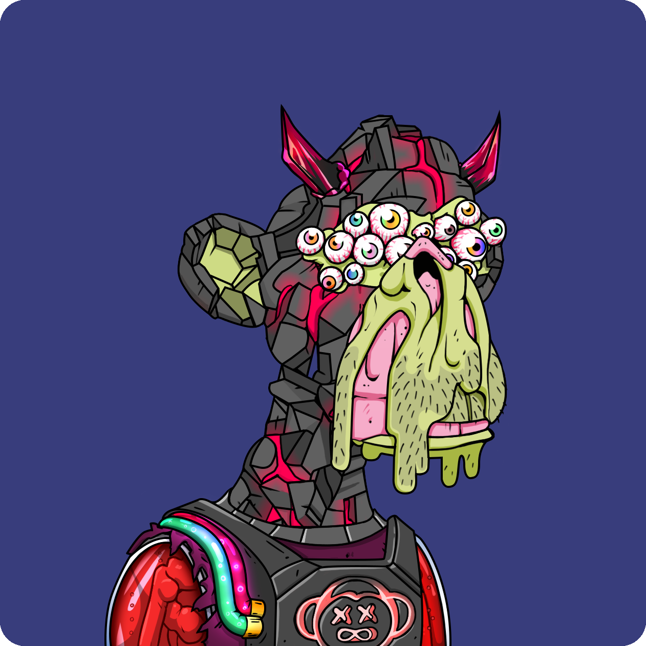 Yuga Labs - Mutant Ape Yacht Club - NFT # 3000