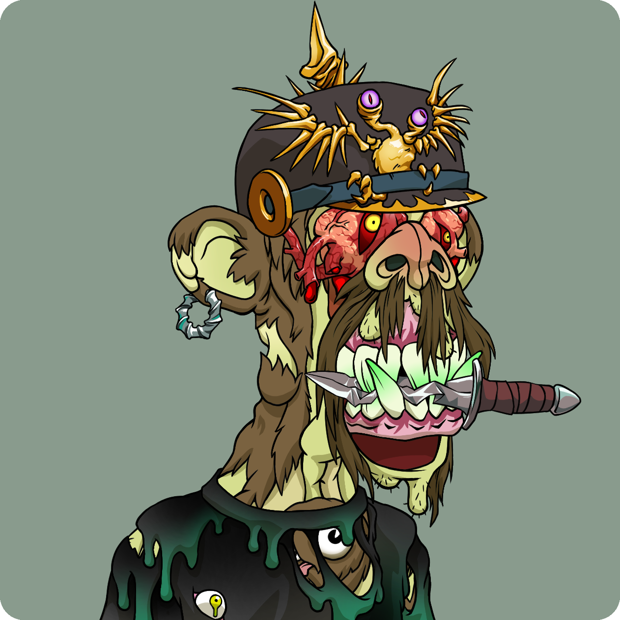 Yuga Labs - Mutant Ape Yacht Club - NFT # 17461