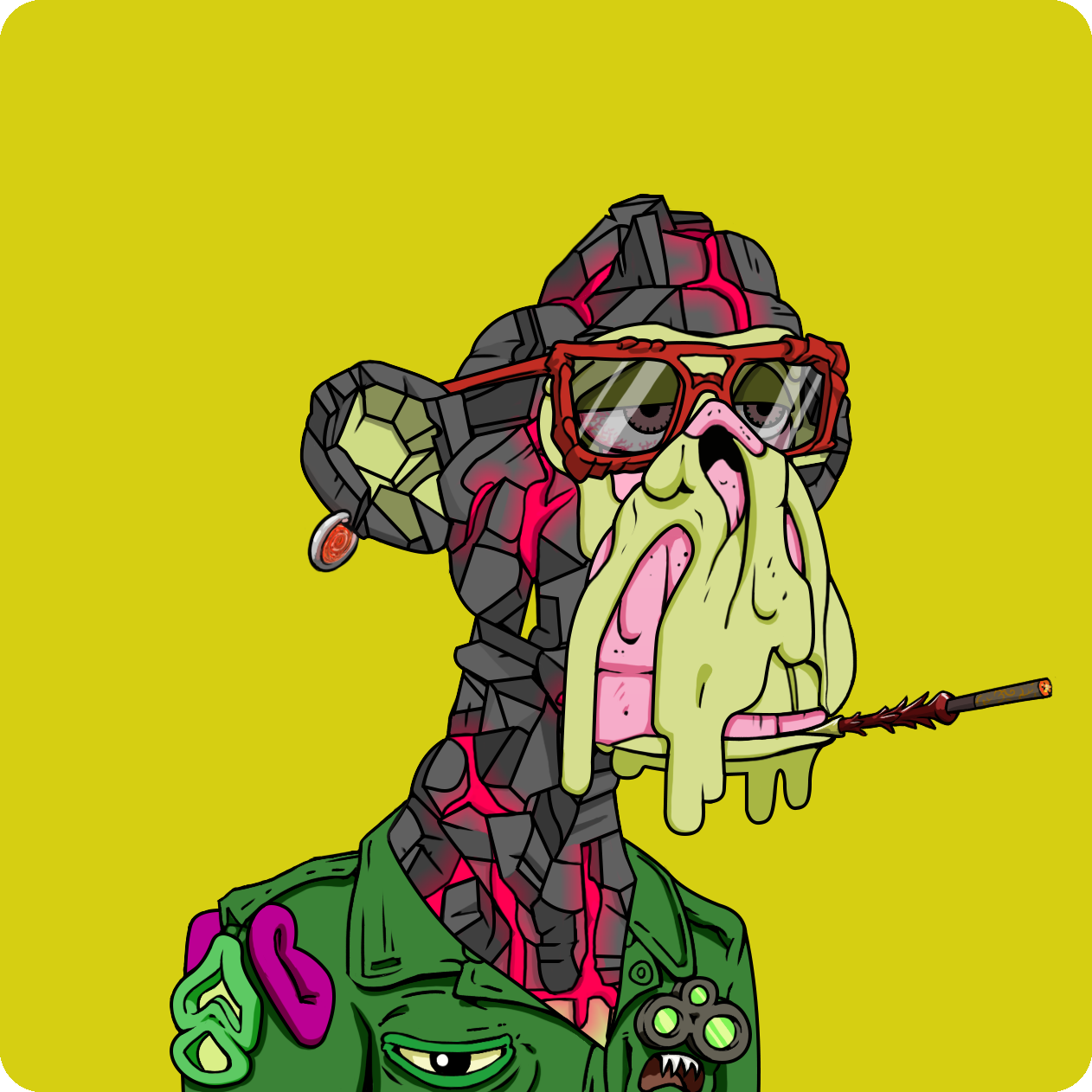 Yuga Labs - Mutant Ape Yacht Club - NFT # 11666