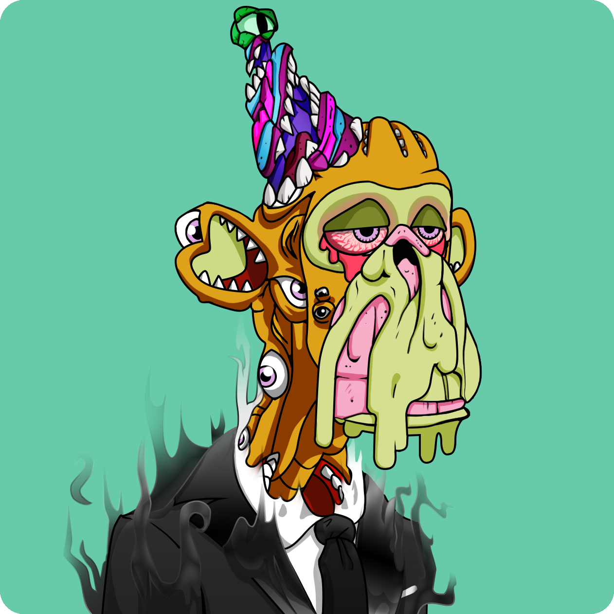 Yuga Labs - Mutant Ape Yacht Club - NFT # 17834