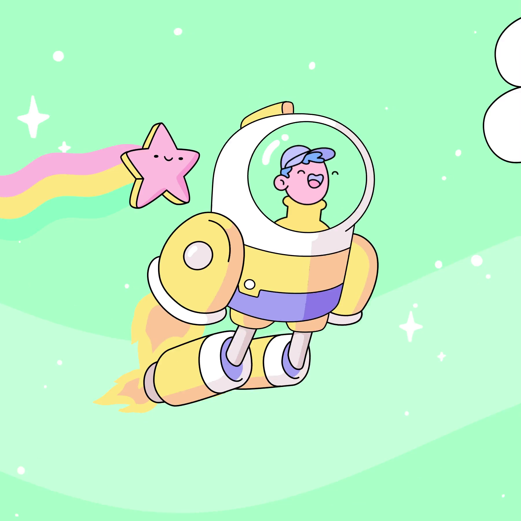 The Doodles Founders - Space Doodles - Space Doodle #9994 - NFT # 9994