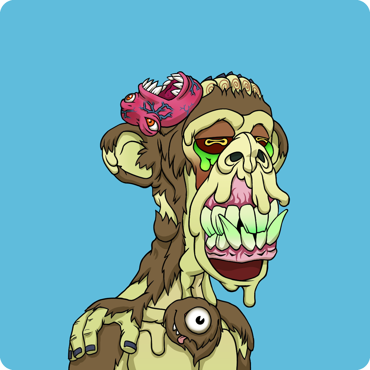 Yuga Labs - Mutant Ape Yacht Club - NFT # 1770