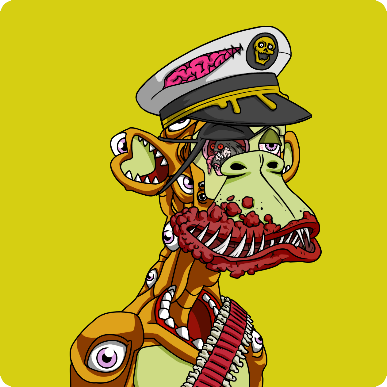 Yuga Labs - Mutant Ape Yacht Club - NFT # 20802