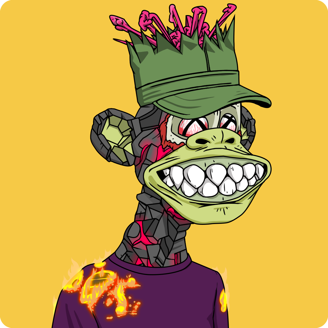 Yuga Labs - Mutant Ape Yacht Club - NFT # 6118