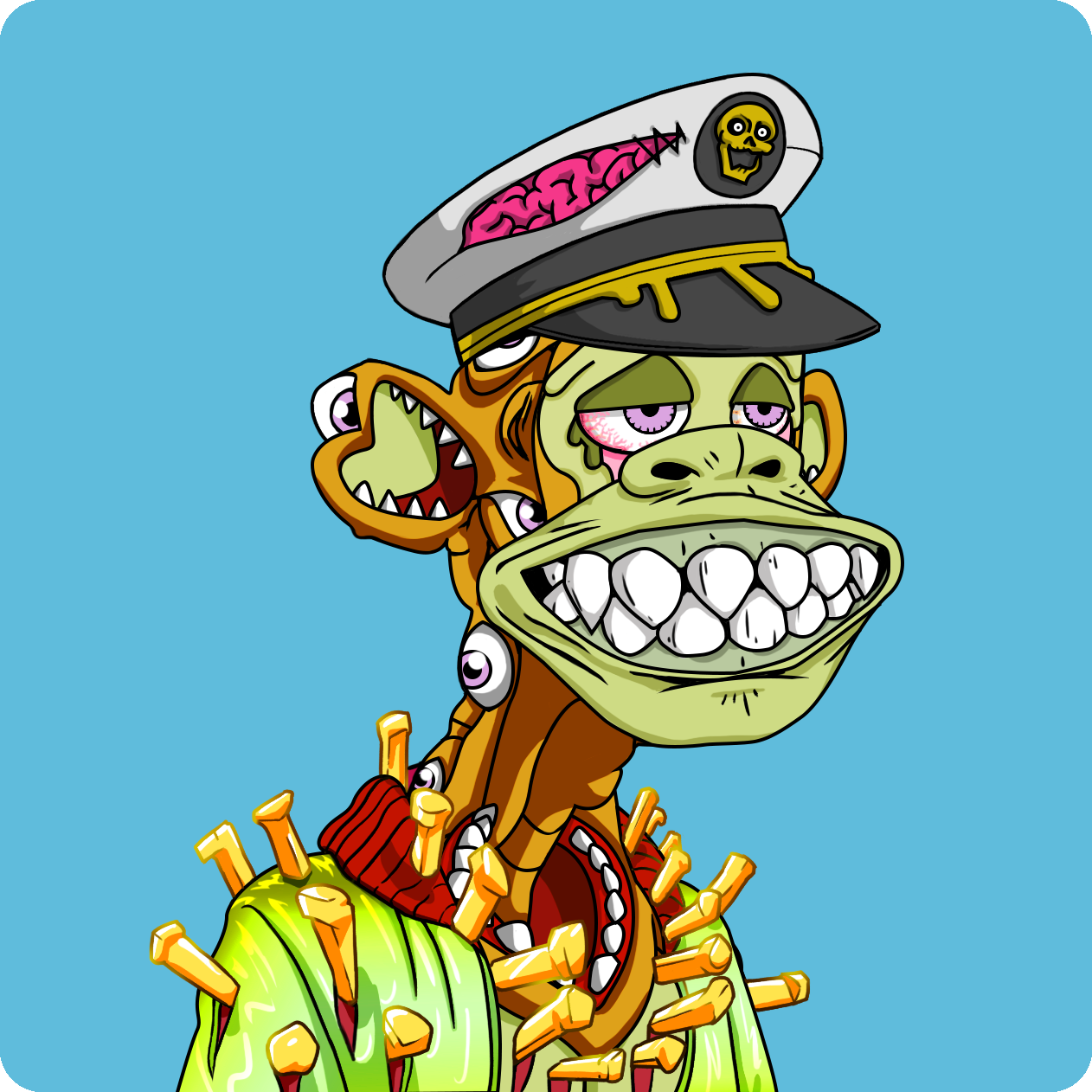 Yuga Labs - Mutant Ape Yacht Club - NFT # 8958