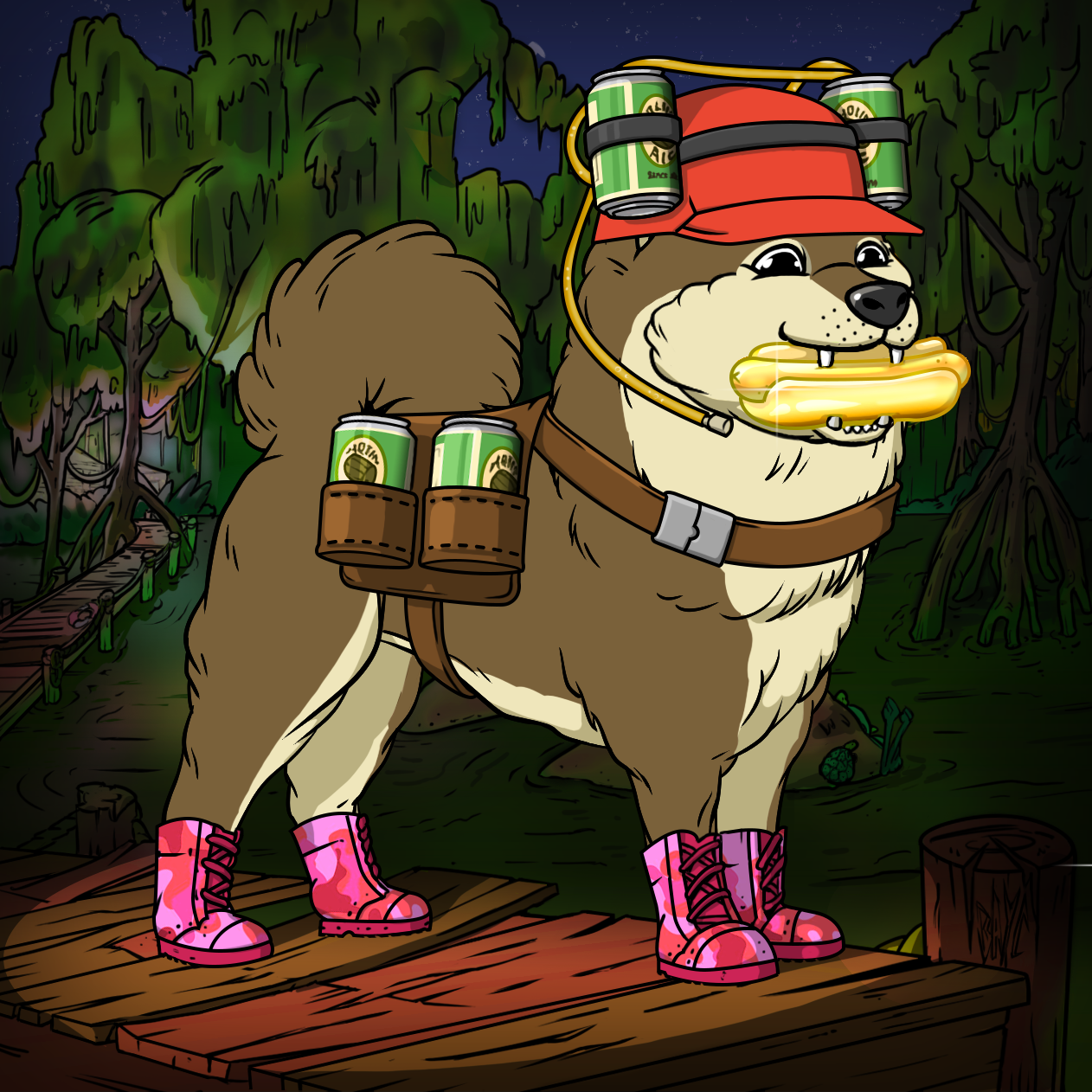 Yuga Labs - Bored Ape Kennel Club - NFT # 6121