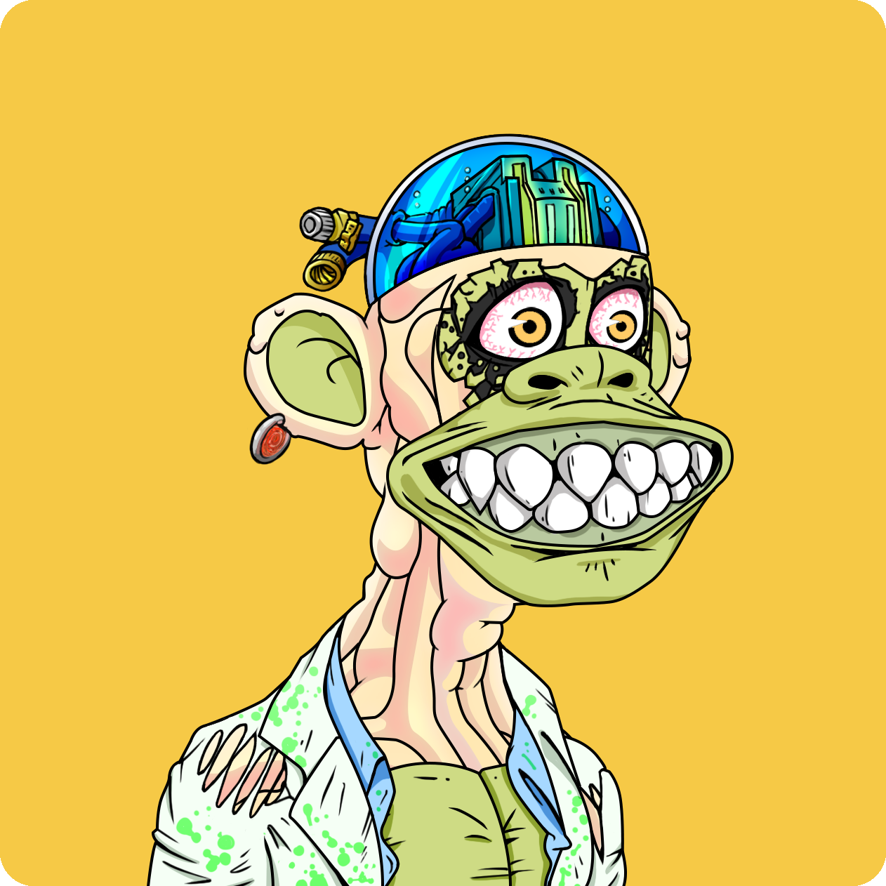 Yuga Labs - Mutant Ape Yacht Club - NFT # 9038