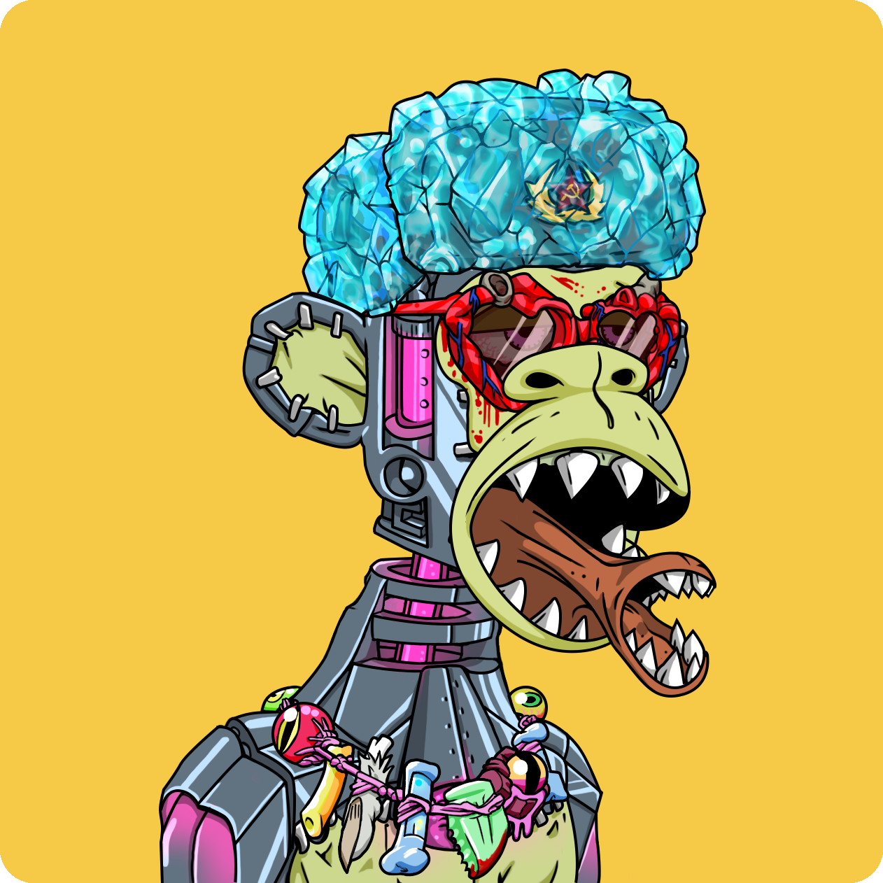 Yuga Labs - Mutant Ape Yacht Club - NFT # 15586