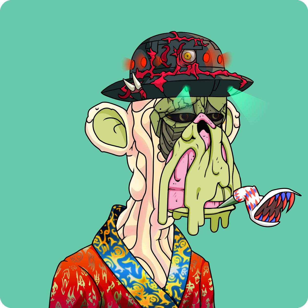 Yuga Labs - Mutant Ape Yacht Club - NFT # 21136