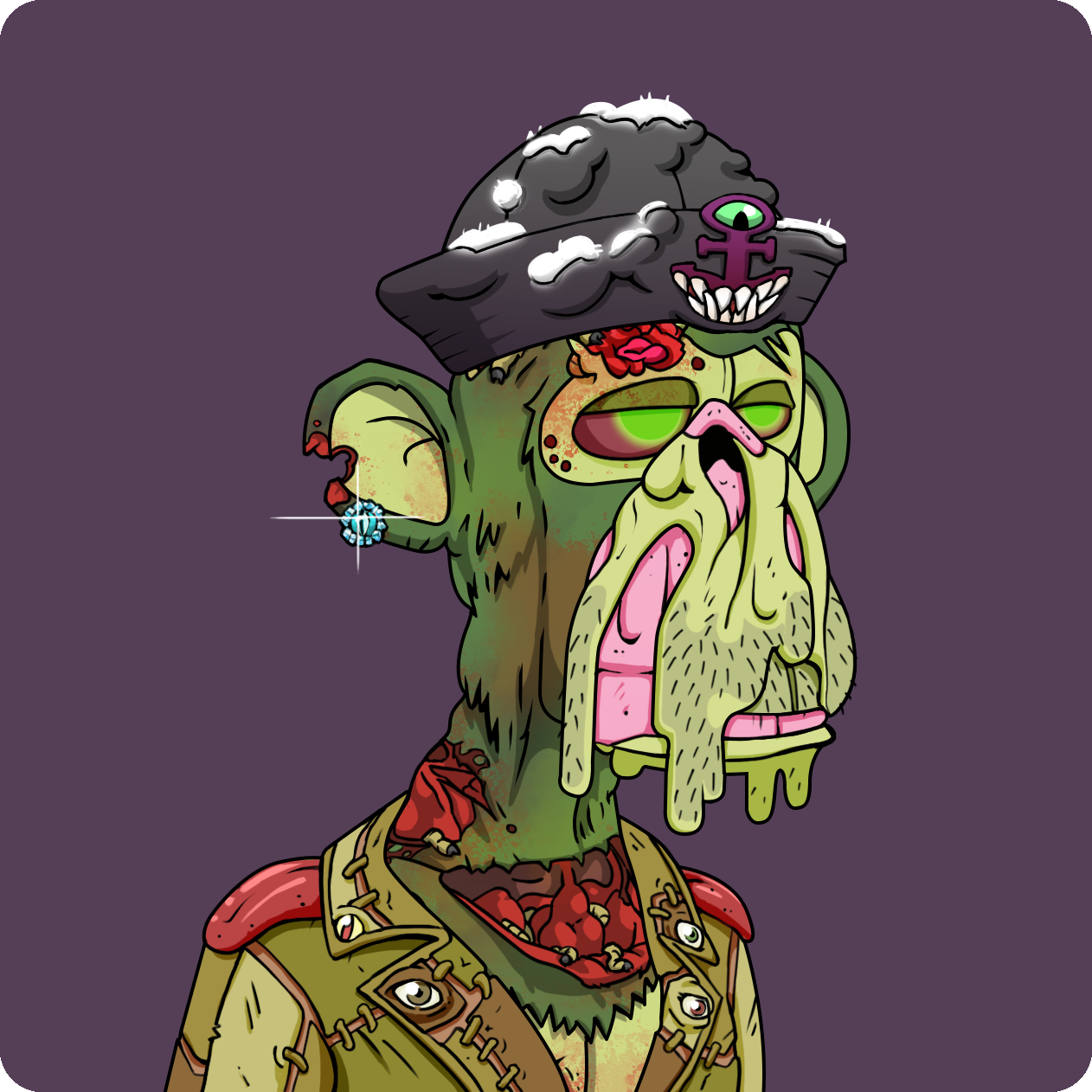 Yuga Labs - Mutant Ape Yacht Club - NFT # 3505