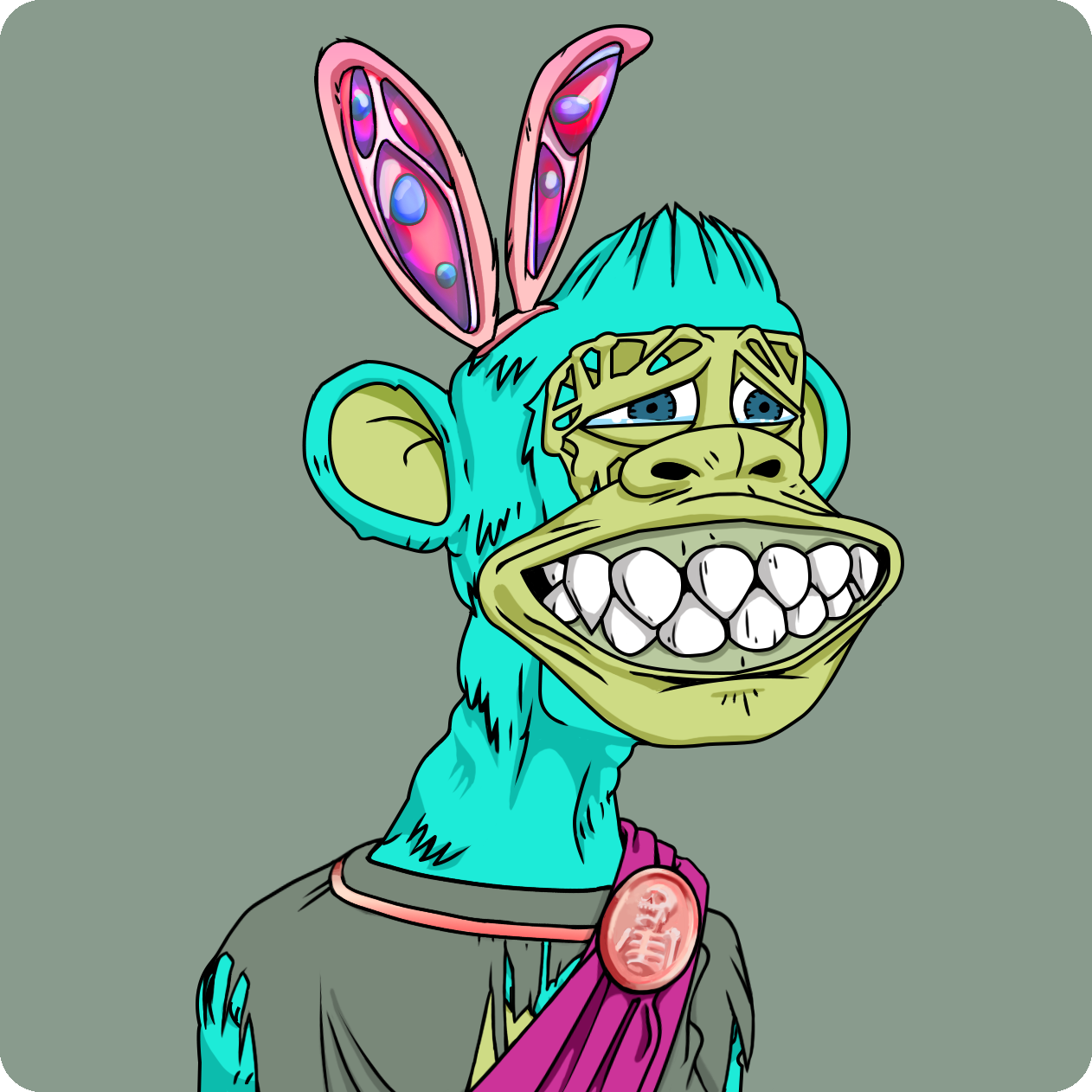 Yuga Labs - Mutant Ape Yacht Club - NFT # 14