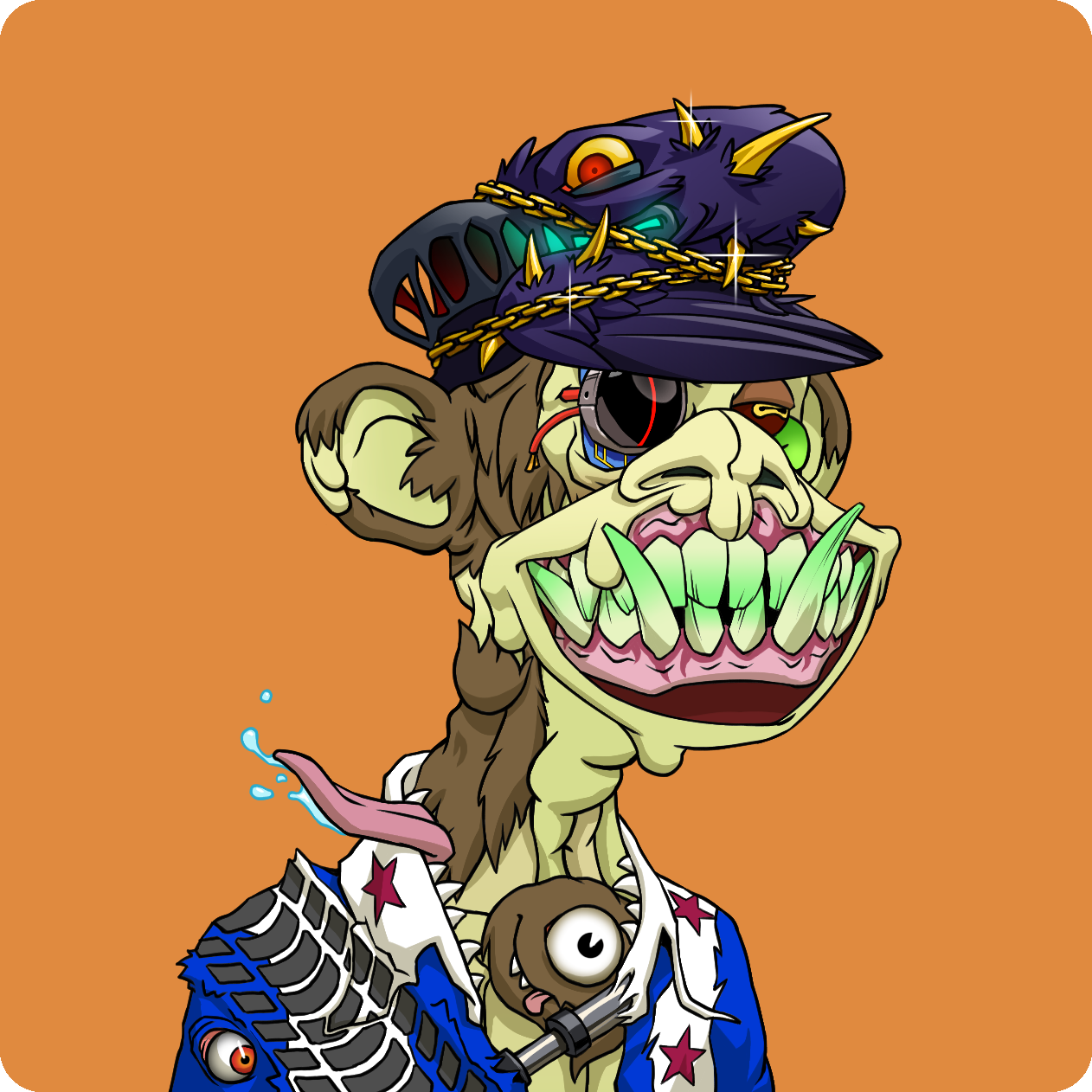 Yuga Labs - Mutant Ape Yacht Club - NFT # 5837