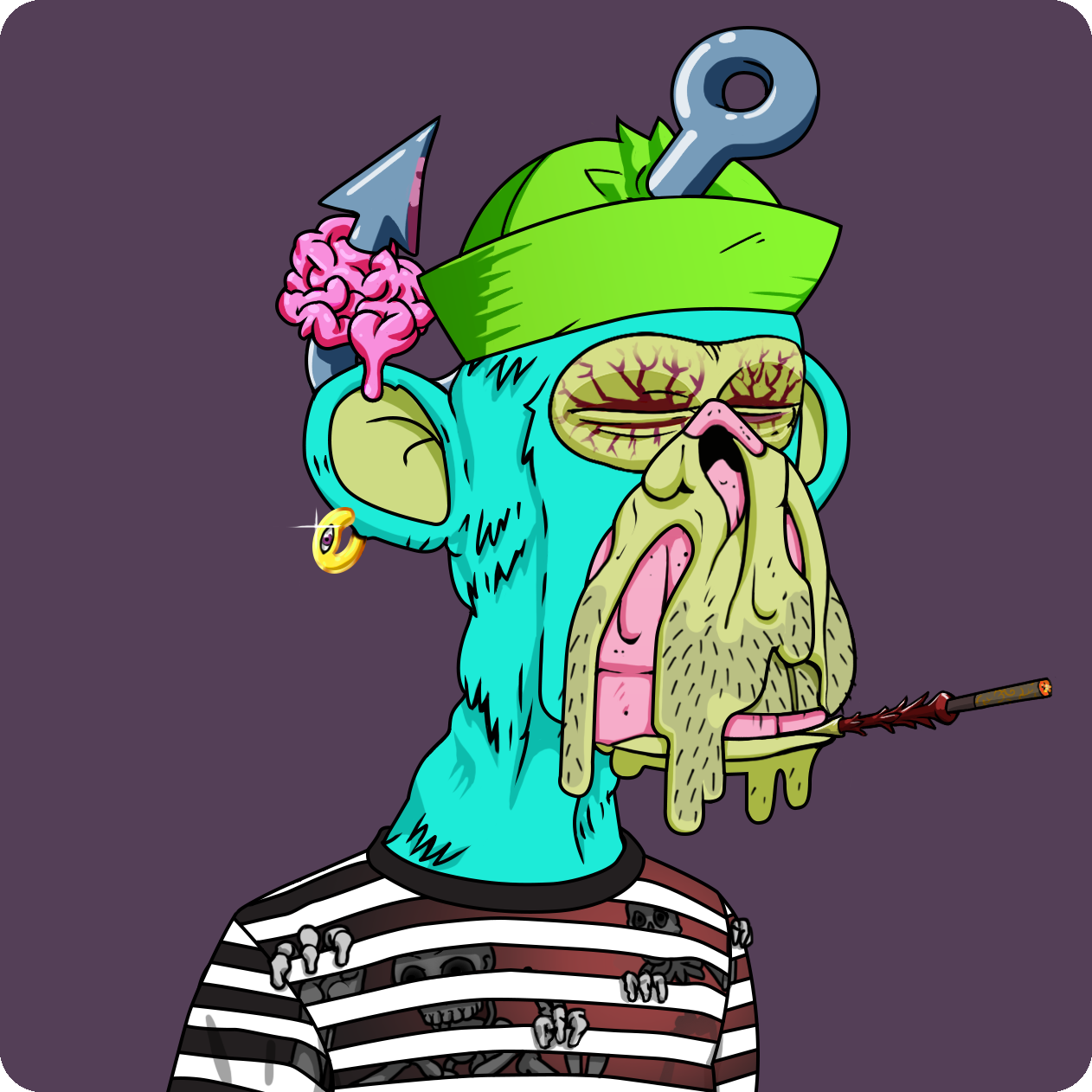 Yuga Labs - Mutant Ape Yacht Club - NFT # 9896