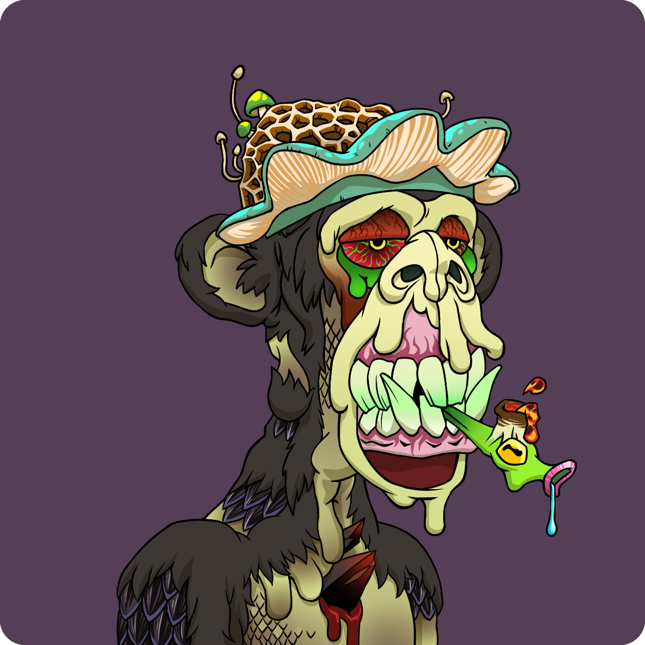 Yuga Labs - Mutant Ape Yacht Club - NFT # 3157